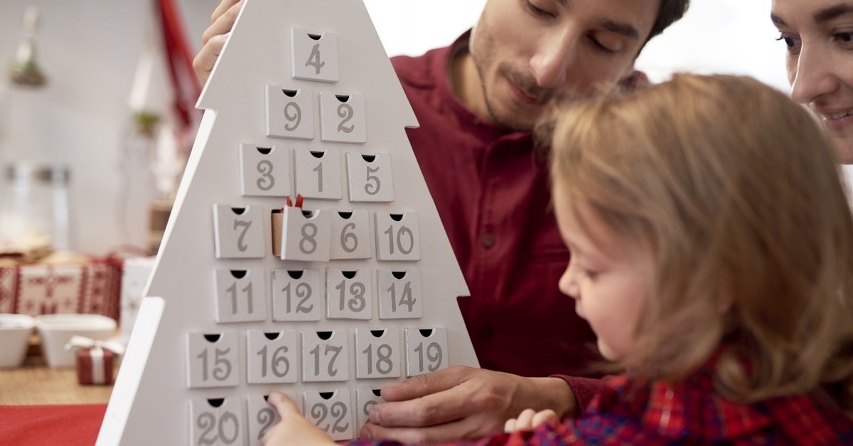 calendario dell'avvento per bambini