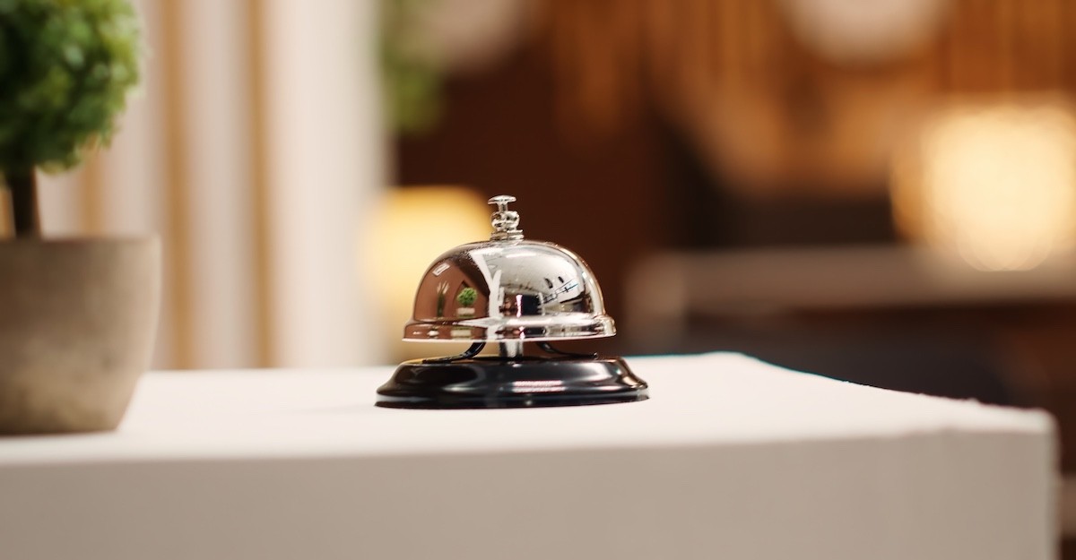 Campanello per chiamare portiere