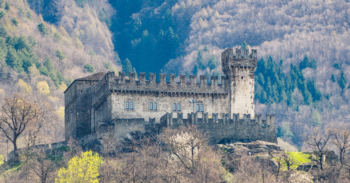 il castello di Sasso Corbaro