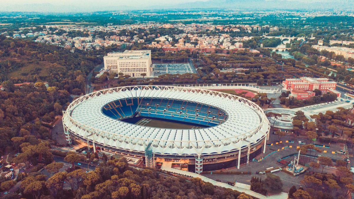 cosa vedere vicino allo stadio olimpico di roma a piedi