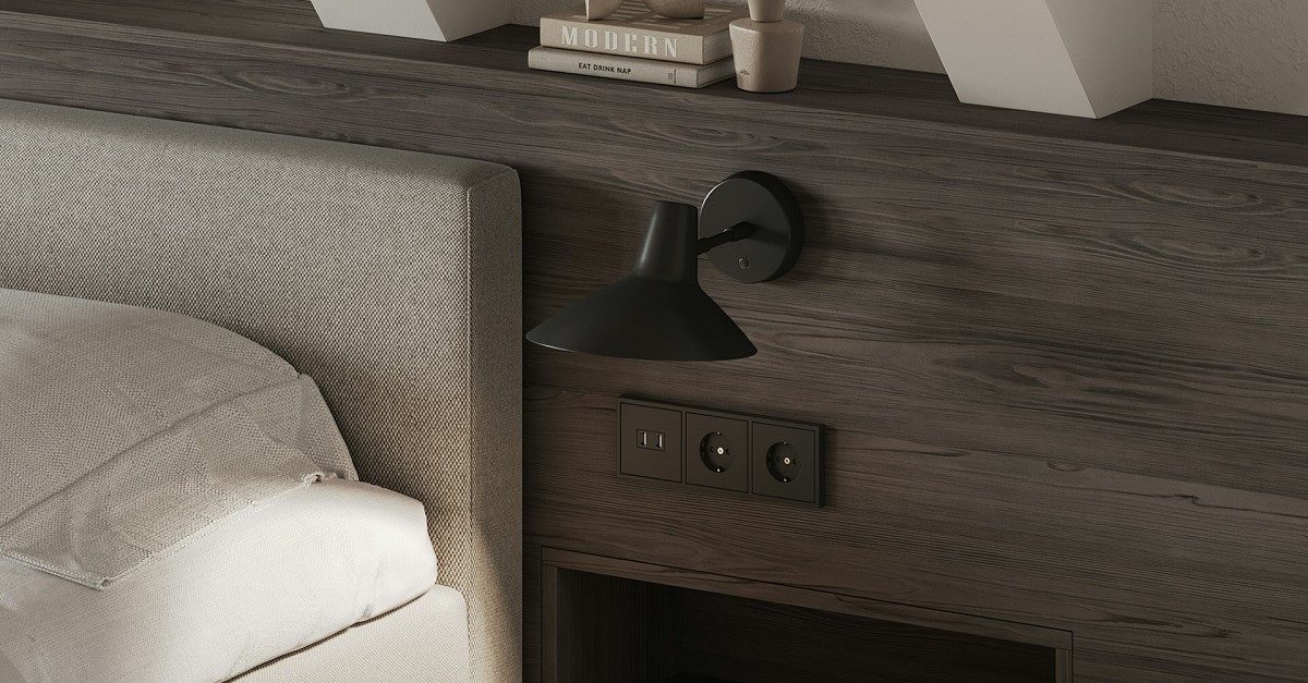 I modelli a parete (applique) consentono di risparmiare spazio