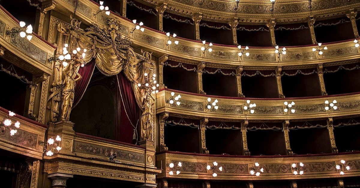 Il Palco Reale della Sala Grande