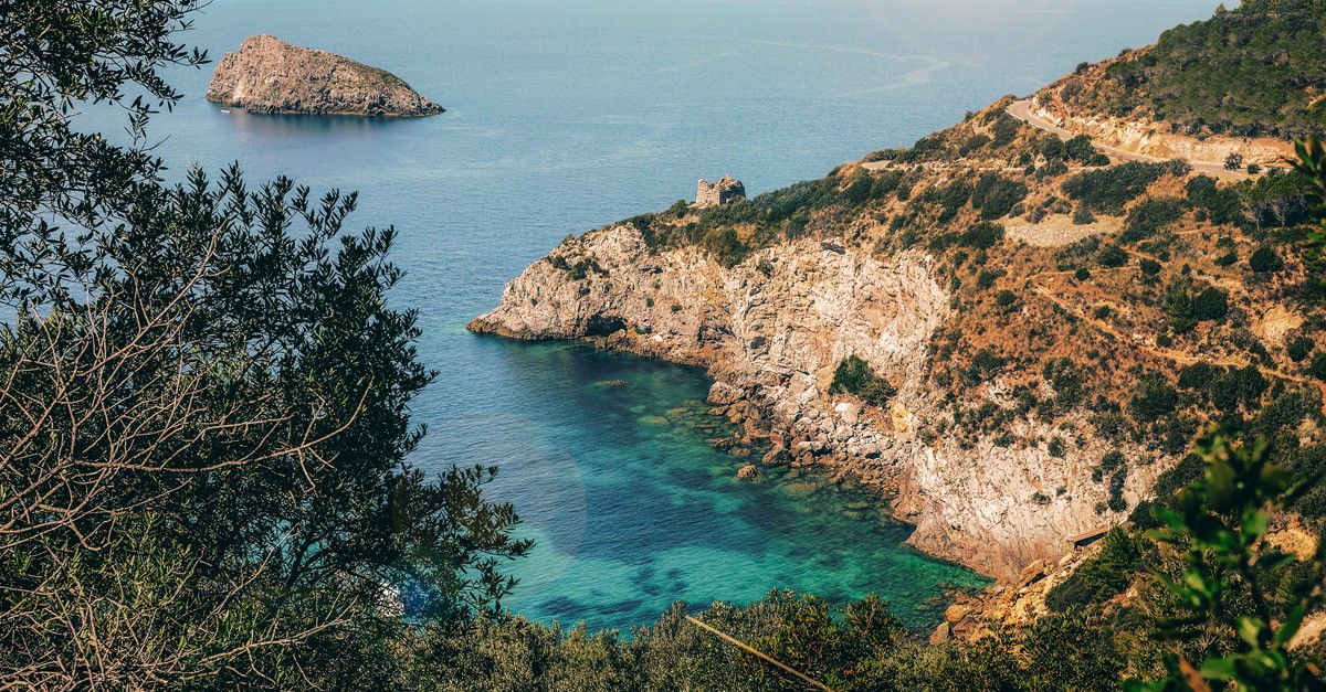 Una veduta dell'Argentario