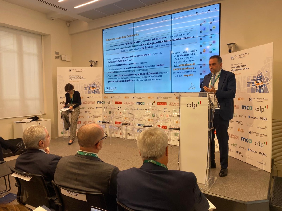 Jacopo Palermo, Associate Partner di TEHA Group e Responsabile Real Estate & Construction