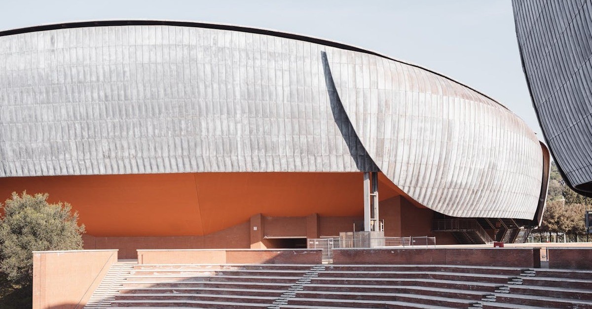Uno dei tre scarabei dell'Auditorium Parco della Musica