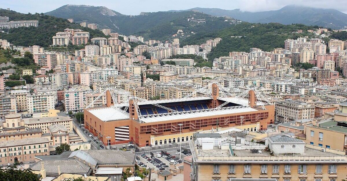 Lo stadio Luigi Ferraris