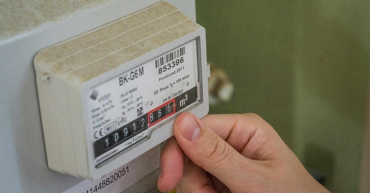 Un contatore del gas