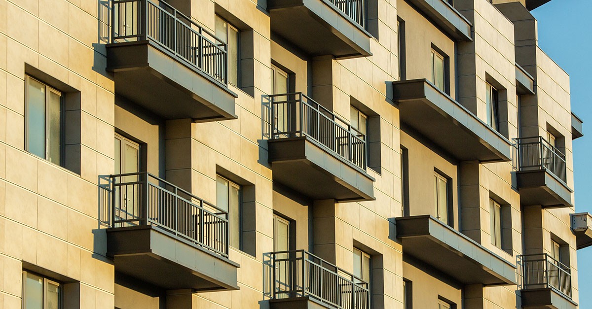 Facciata del condominio