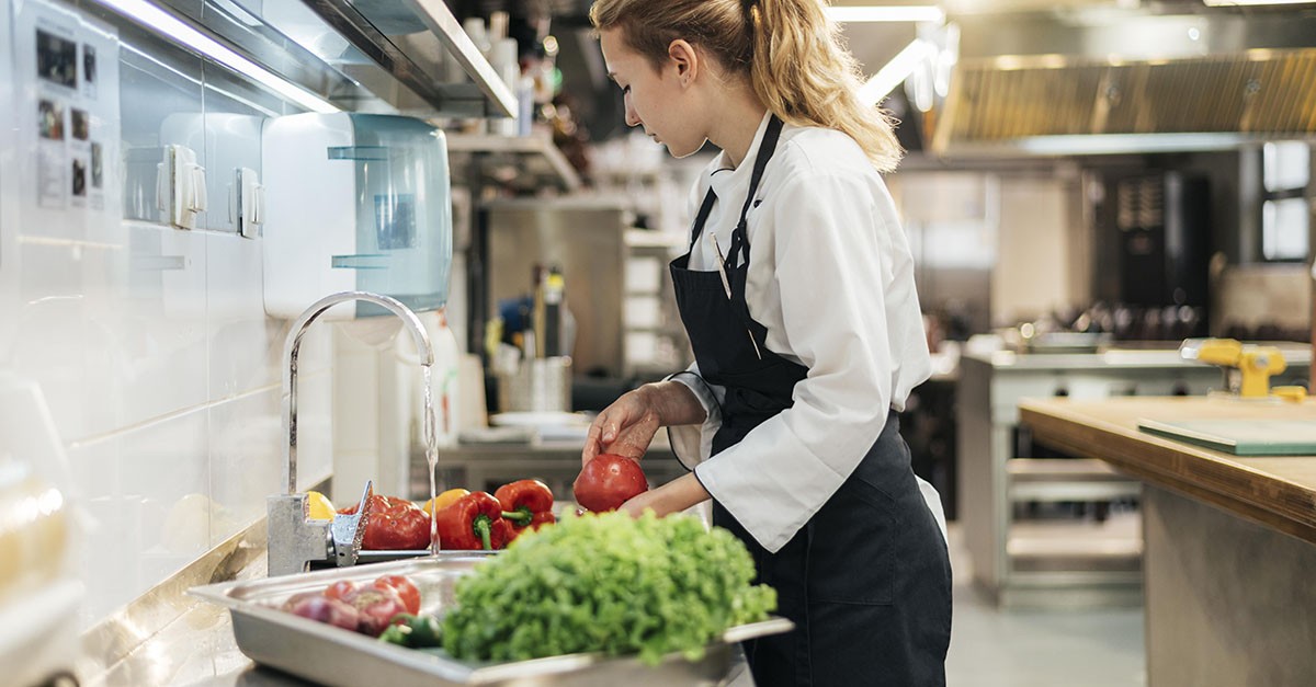 Cucina del ristorante