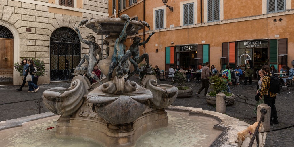 Portico d’Ottavia a Roma
