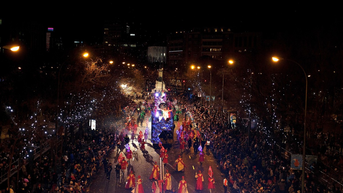 sfilata re magi madrid
