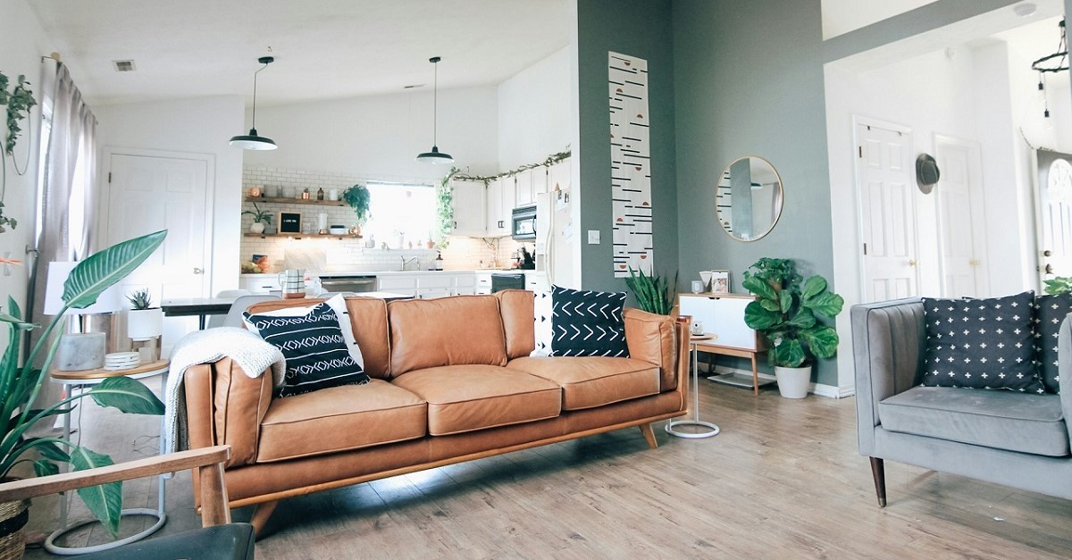 Una zona giorno ampia e luminosa