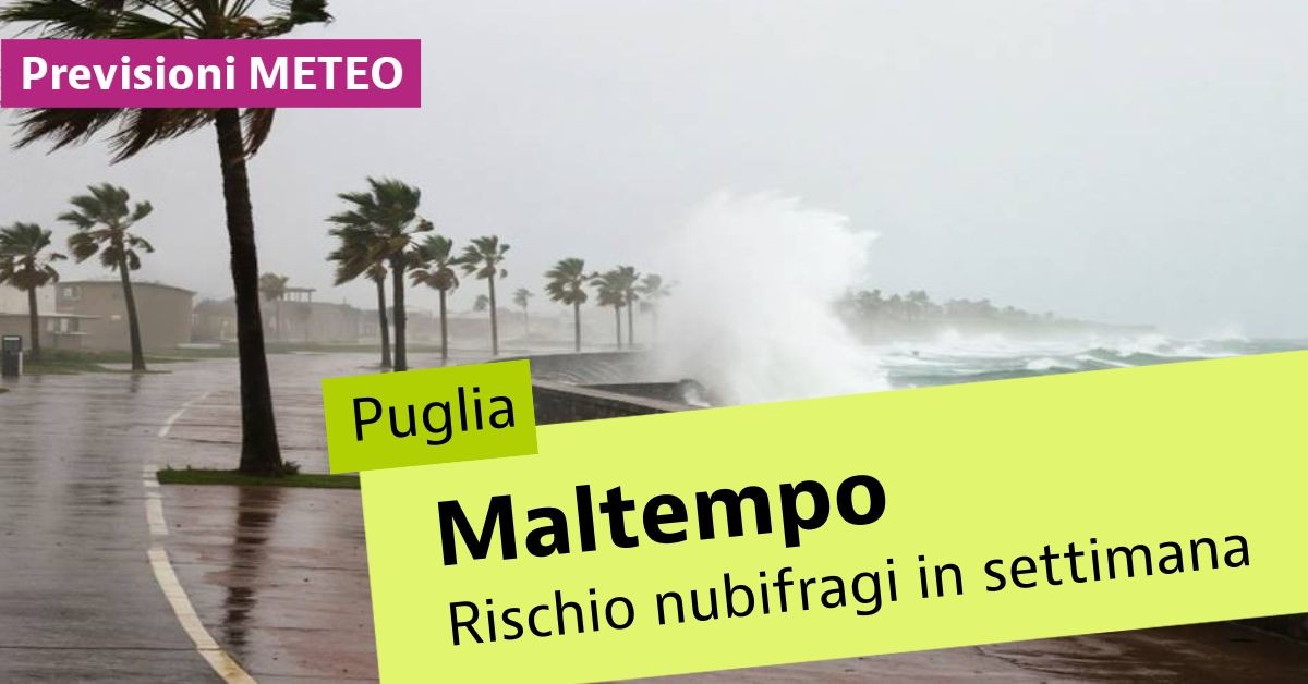 maltempo puglia