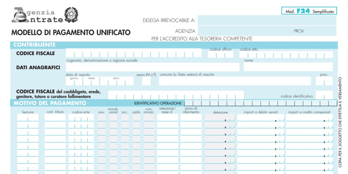 modello f24