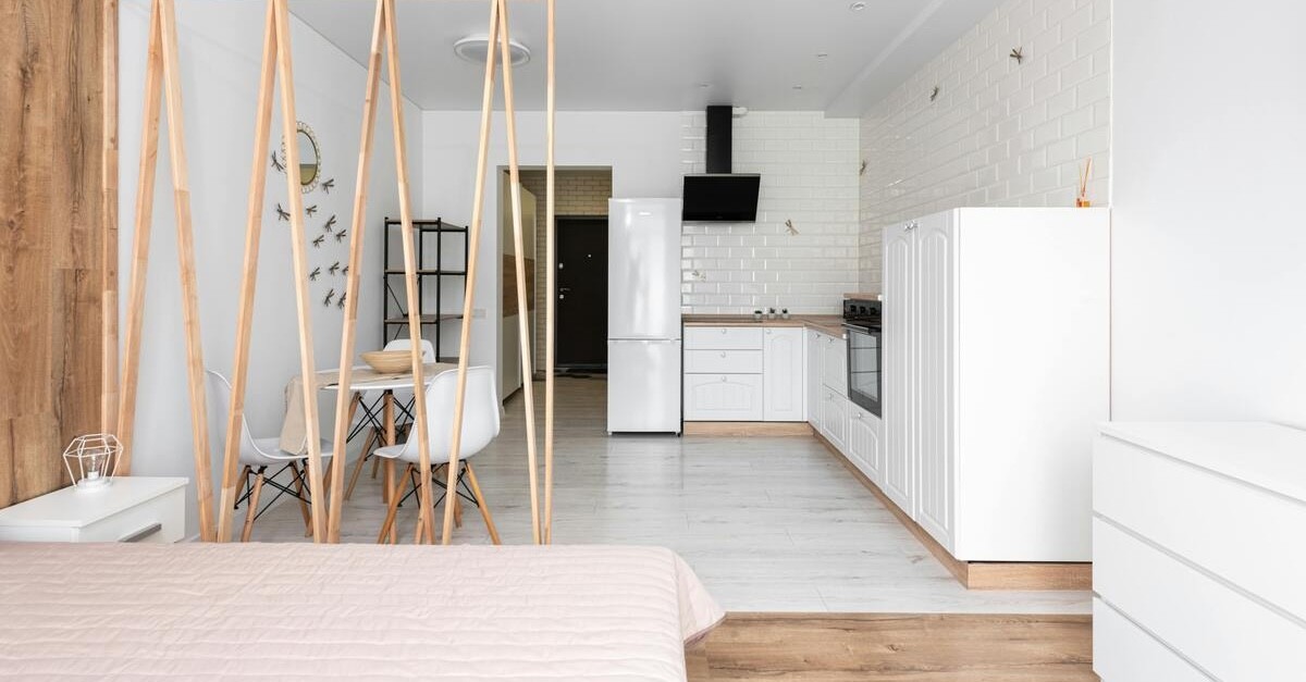 monolocale ben arredato