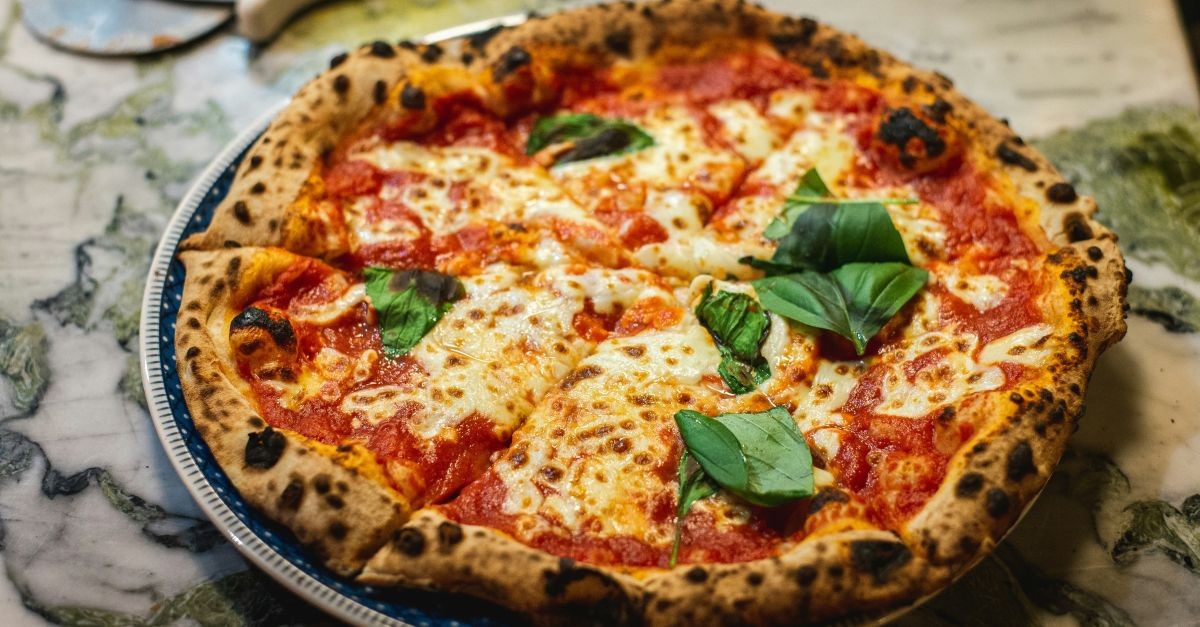 Una golosa pizza Margherita