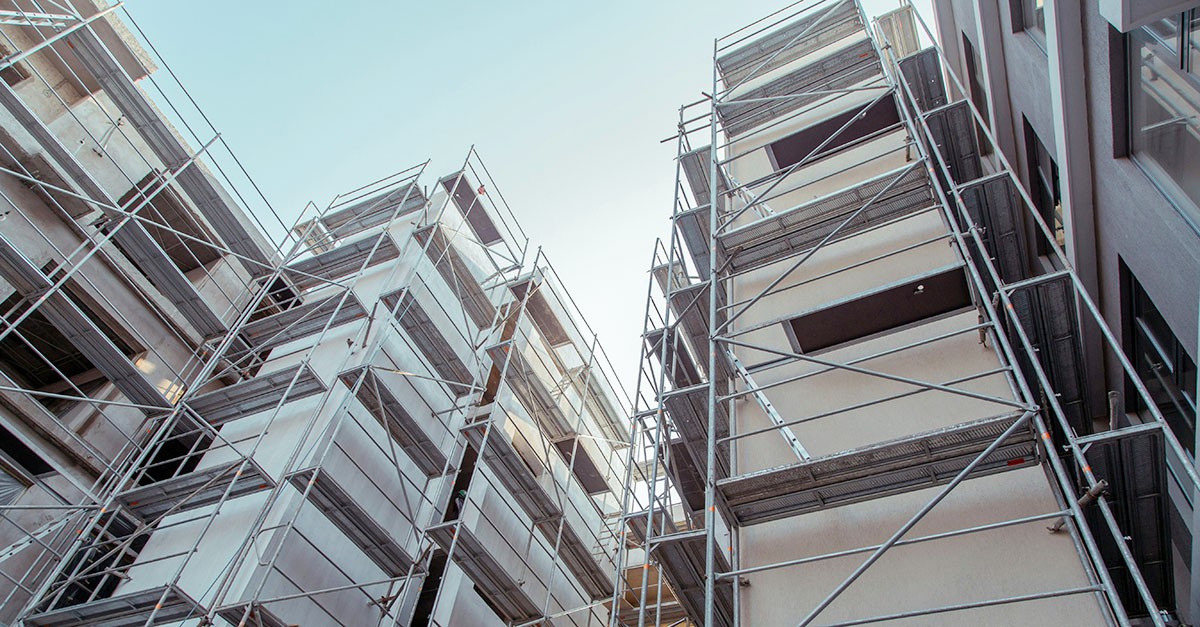 Ponteggi in condominio