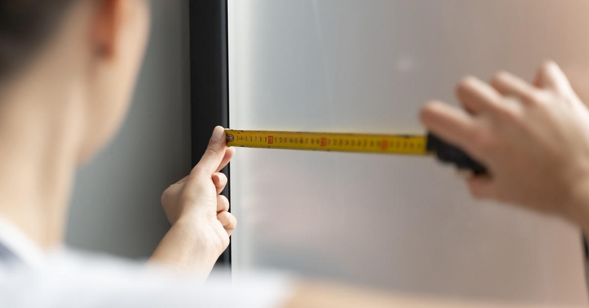 prendere misura delle finestre