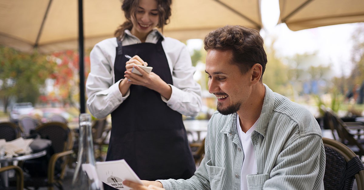 Ristorante all'aperto