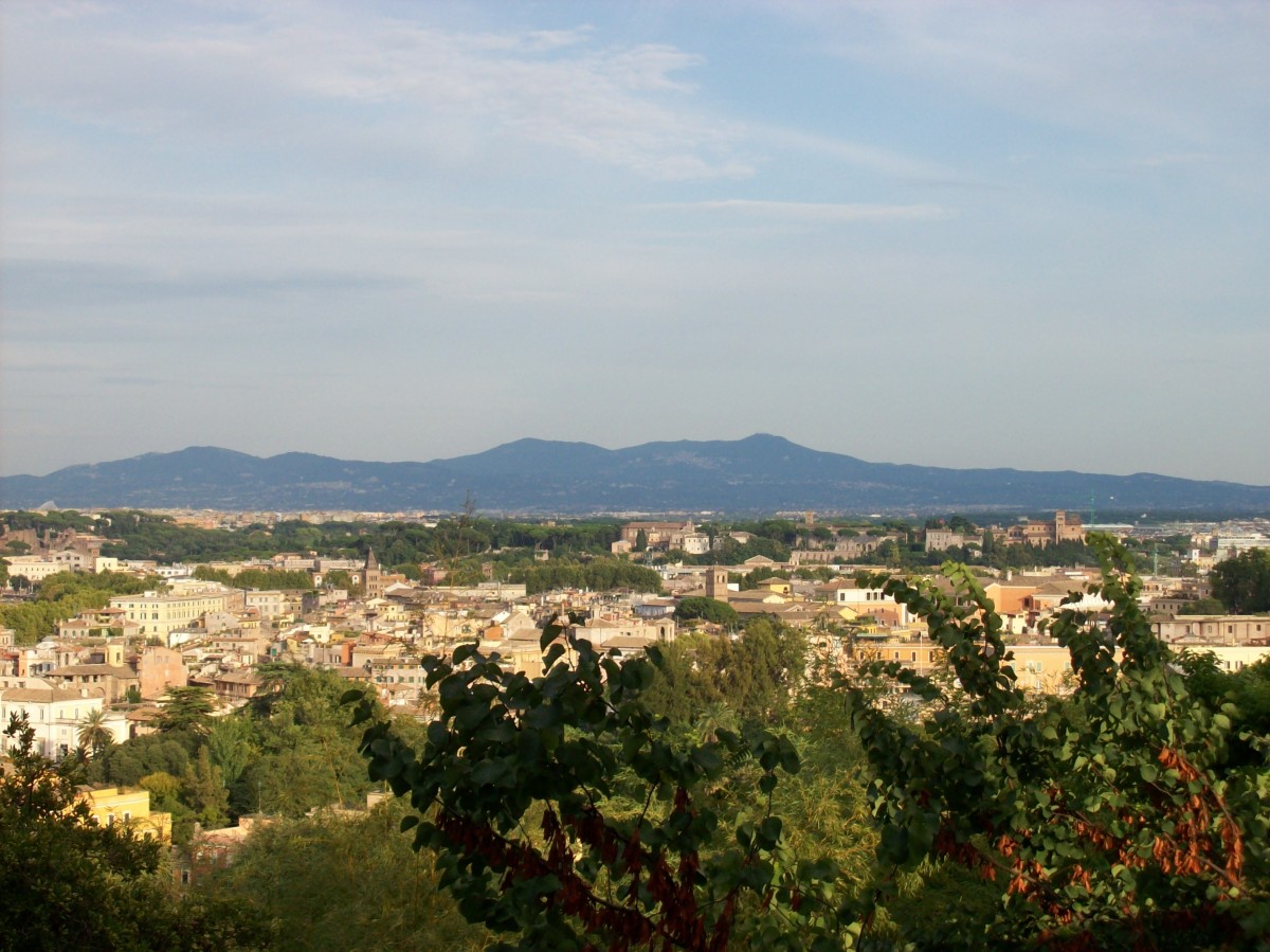 Volcanic towns Italy