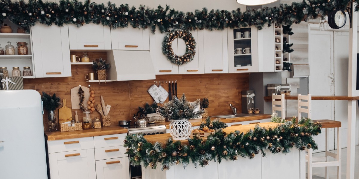 come decorare la cucina per Natale