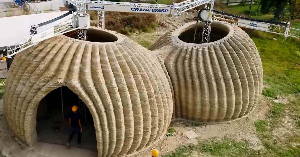 Le futuristiche abitazioni del progrtta TECLA