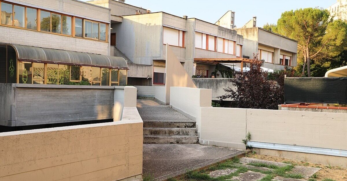 Particolare del villaggio Matteotti