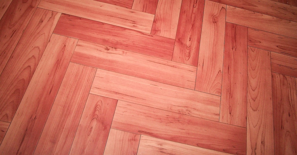Pavimento di linoleum con effetto legno