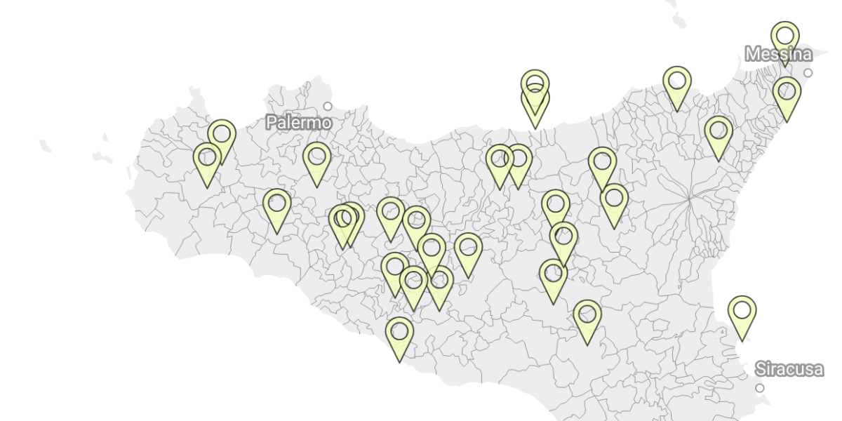 1 Euro Houses For Sale In Sicily 2026 Idealista News 6i5a2 Map Of Villages With 1 Houses In Sicily 