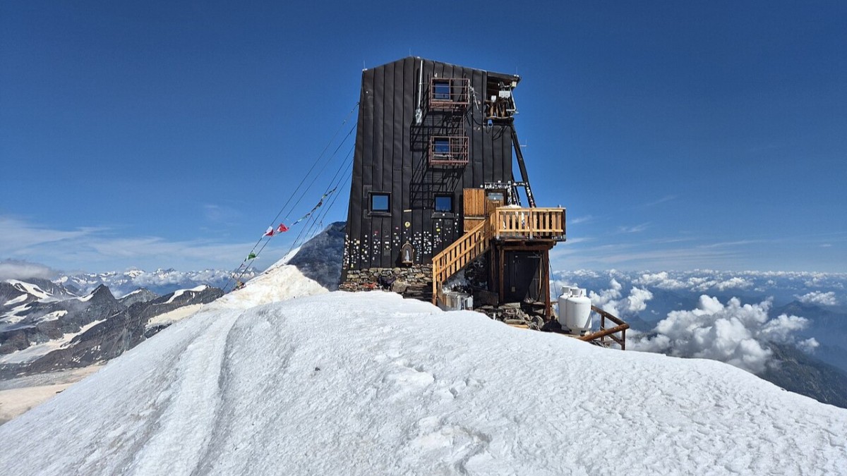 rifugio più alto d'europa