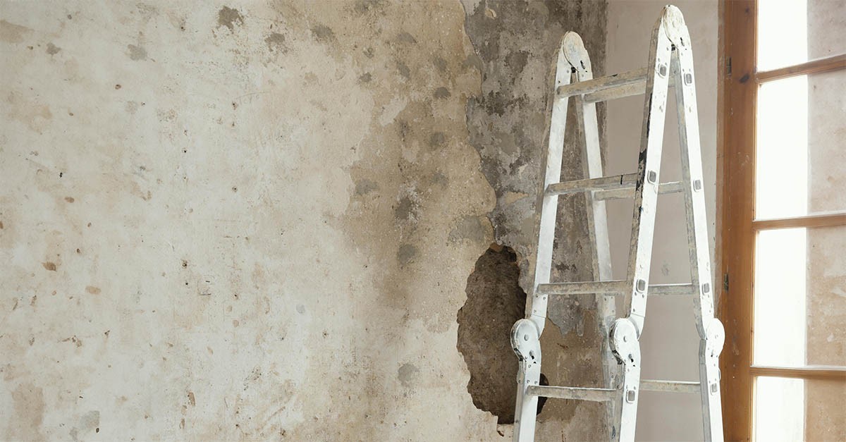 Infiltrazioni d'acqua in cantina