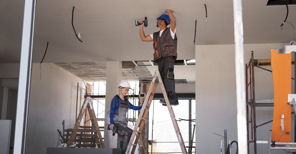 Alcuni lavori di ristrutturazione