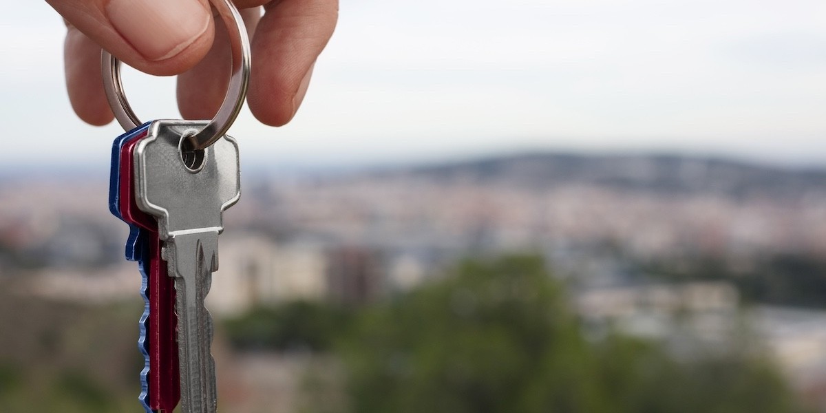 consegna delle chiavi di casa