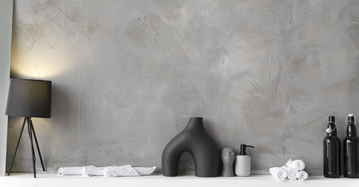 muro in microcemento 