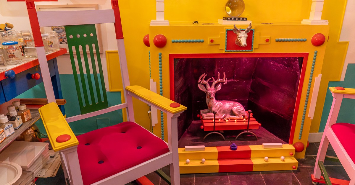 La casa ontologica di Luigi Serafini