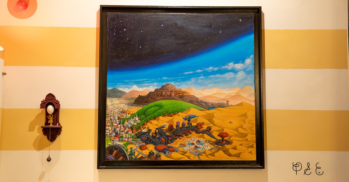 La casa ontologica di Luigi Serafini