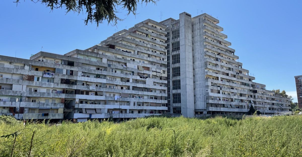 Una delle vele di Scampia 