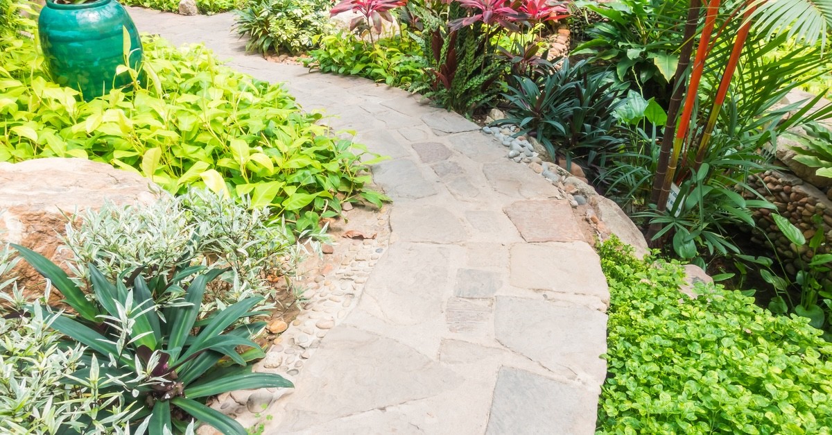 vialetto in giardino