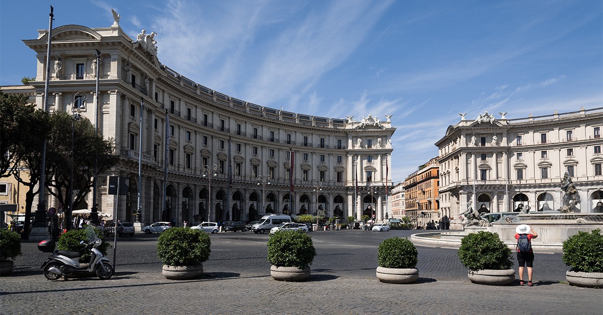 Palazzo Esedra, Piazza della Repubblica, Roma