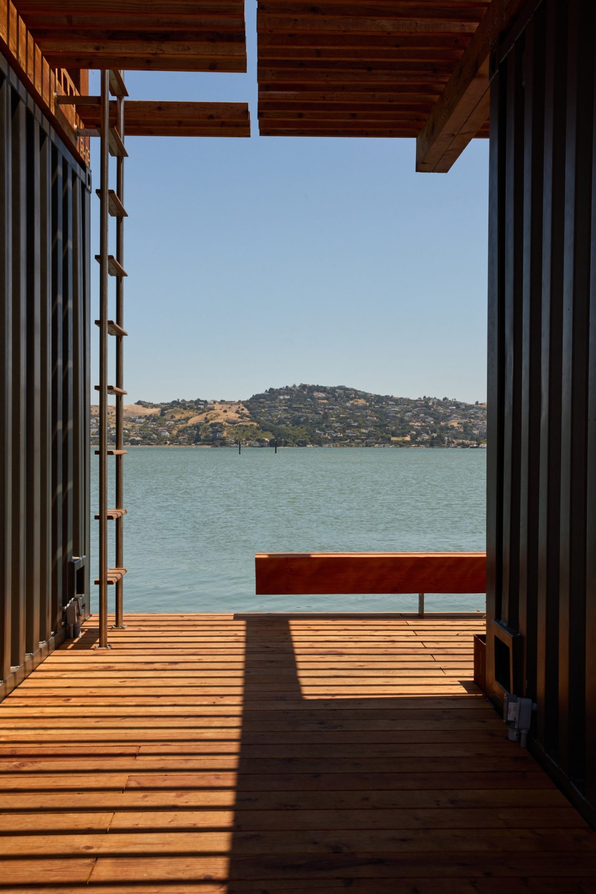 La sauna galleggiante Fjord di Sausalito