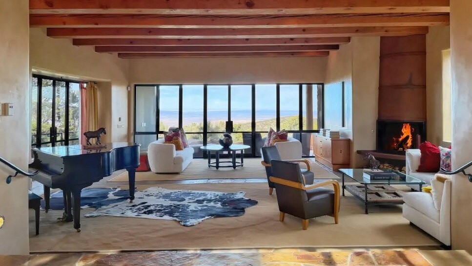 La casa dove sono morti Gene Hackman e sua moglie (Santa Fe, New Mexico)