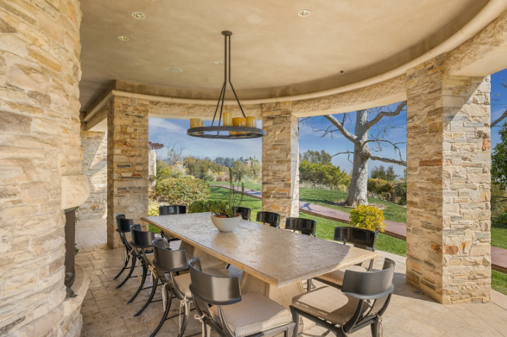 La villa di Quincy Jones a Los Angeles