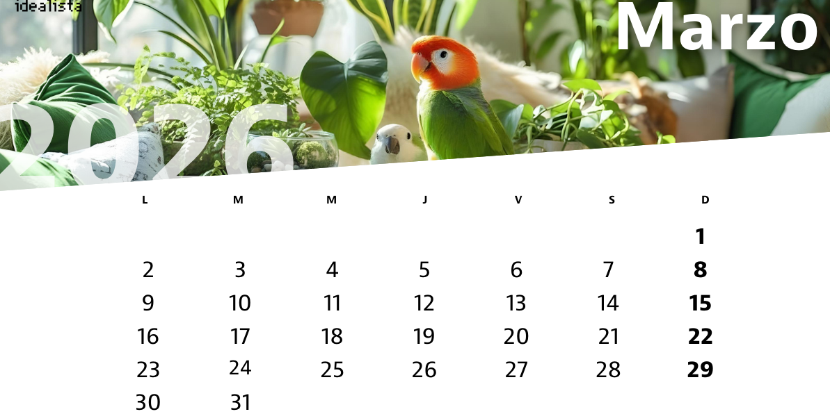 calendario marzo 2026