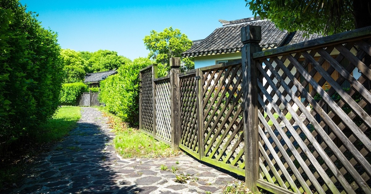 La recinzione di casa