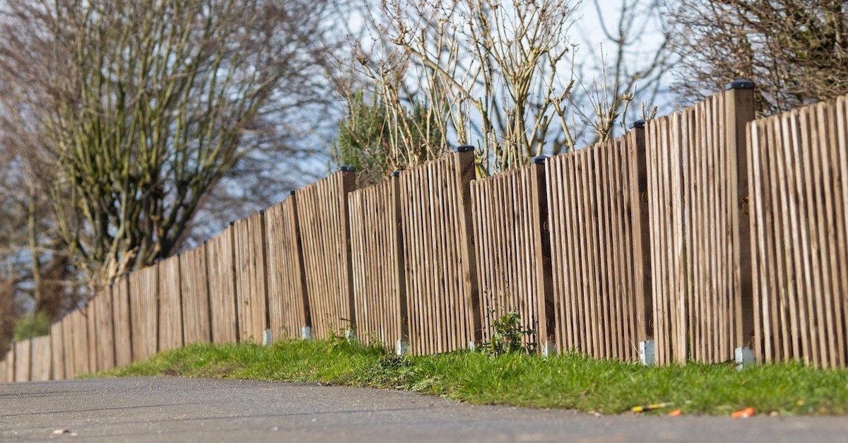 La recinzione di un giardino