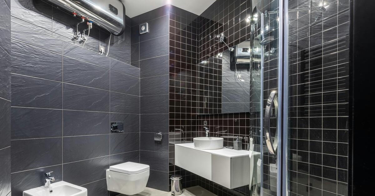 uno scaldabagno orizzontale