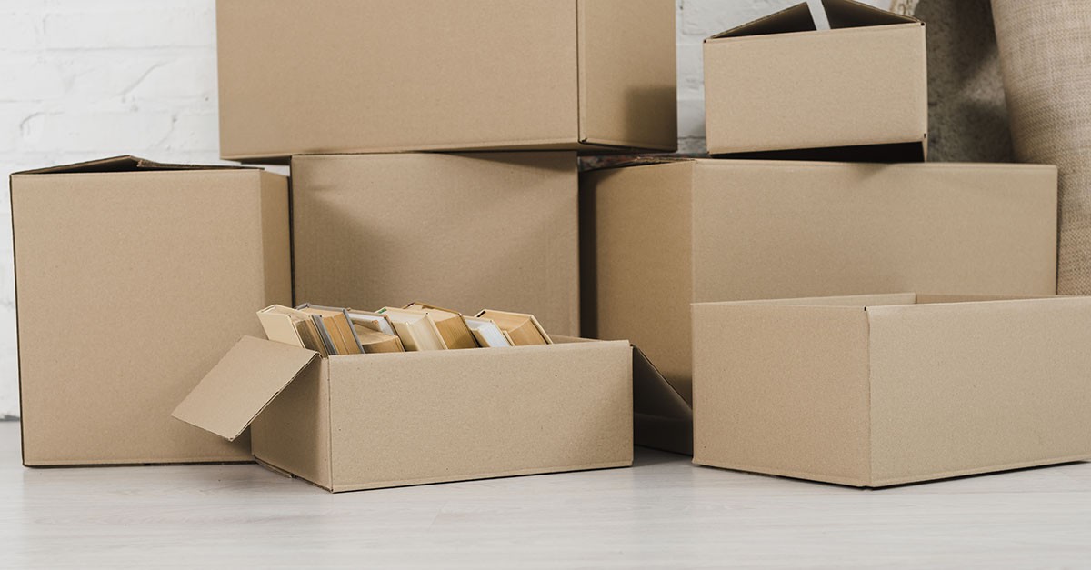 Soppalco con scatole