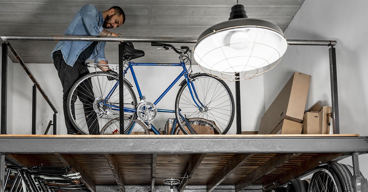 Soppalco-ripostiglio