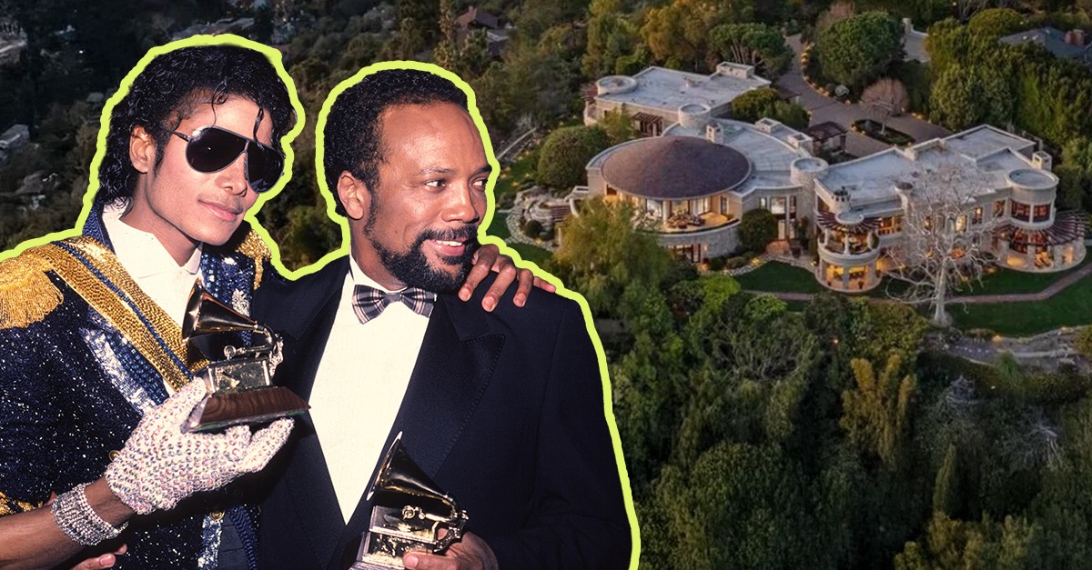 La villa di Quincy Jones a Los Angeles