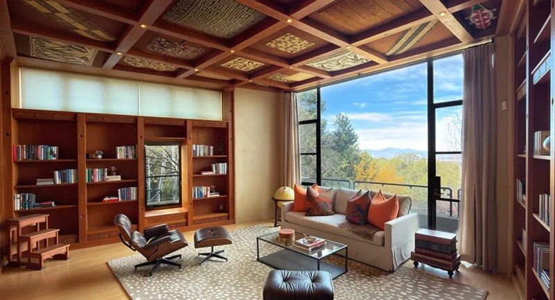 La casa dove sono morti Gene Hackman e sua moglie (Santa Fe, New Mexico)